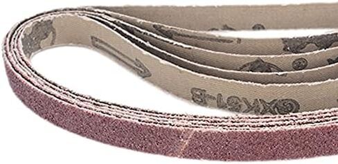 حزام صنفرة، شريط كاشط من ورق الصنفرة 20 قطعة حزام صنفرة 40/60/80/120 أحزمة صنفرة أداة حزام كاشطة للأثاث الخشبي وتلميع المعادن 13 × 457 مم in Kuwait