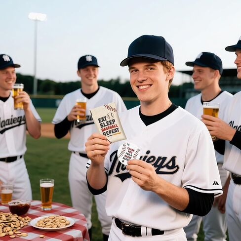 H1vojoxo 24 Sets Baseball Seed Sack Bags Gifts for Team Baseball Pouch for Sunflower Seed Portable Squeeze Pouch Sport Coin Purses Team Gift Bags for Base Ball Field Team Senior Night Party Favors in Kuwait