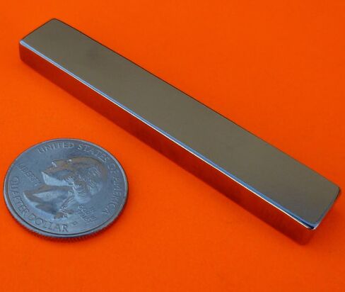 مغناطيس النيوديميوم القوي للغاية N45 3 × 1/2 × 1/4 شريط مغناطيسي دائم، أقوى وأقوى مغناطيسات الأرض النادرة في العالم بواسطة المغناطيس التطبيقي in Kuwait