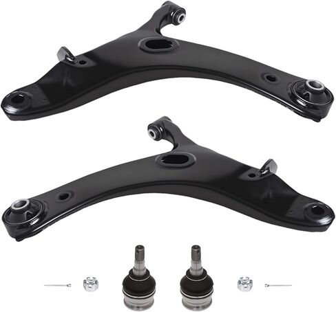 Tucarest 12pc Stempension Kit Fit for 2012-2016 Su-Baru Impreza 2.0L ، 2 Arm Lower Control Arm + 2 Ball Consig + 4 rod inner inner rod + 2 sway bar [# 524-789 524-790 K750049 EV801185 ES3712 K9513] in Kuwait
