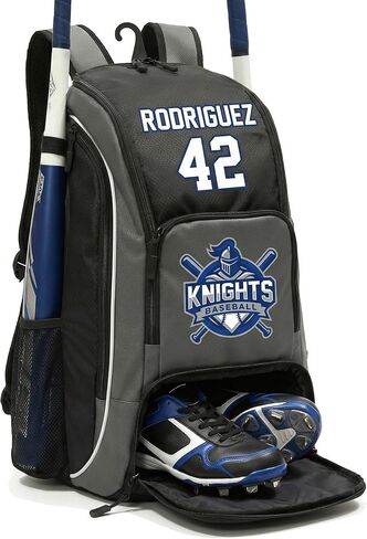 Customized Baseball Backpack, Softball Bag, Big Barrel Bat Bag for Adult and Youth, Men and Women in Saudi Arabia