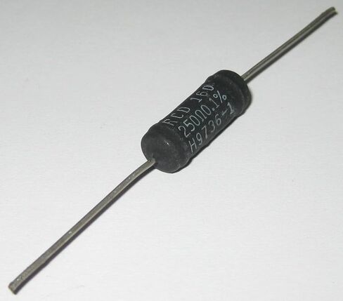 #US 250 Ohm High Precision Wirewound Resistor with Leads - 0.1% Tolerance in Saudi Arabia