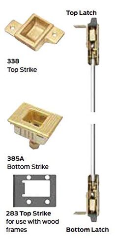 Von Duprin 9947WDCEO3133 9947WDC -EO 313AN جهاز قضيب VERT مخفي لباب الخشب، 3' in Kuwait