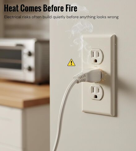Automatic Fire Suppression Patches for Outlets & Electrical Appliances, Self-Activating at 230℉ for Early-Stage Fire Response, Clean Agent, Residue-Free, No Power Required 9-Pack in Saudi Arabia