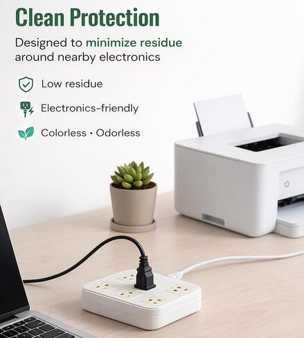 Automatic Fire Suppression Patches for Outlets & Electrical Appliances, Self-Activating at 230℉ for Early-Stage Fire Response, Clean Agent, Residue-Free, No Power Required 9-Pack in Saudi Arabia