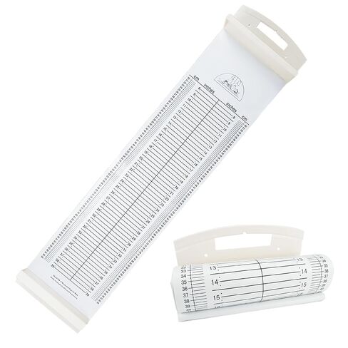 Baby Height Measuring Mat & Infantometer - Soft Growth Height Chart for Toddler, Newborn - Wall-Mountable Washable Ruler for Kids, Pediatrician Use (Foldable, Space-Saving) in Saudi Arabia