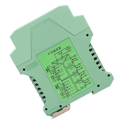 DC Isolator 2 in 4 Out Current Transmitter 4‑20mA PLC Detect Conditioner 24V in Saudi Arabia