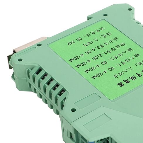 DC Isolator 2 in 4 Out Current Transmitter 4‑20mA PLC Detect Conditioner 24V in Saudi Arabia