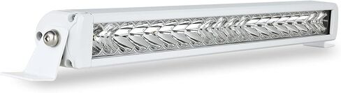 BIGLION.X شريط إضاءة LED أبيض 12 بوصة - 100 وات 11000 لومن صف واحد من شريط الضوء البحري مجموعة البقع والفيضانات - مقاوم للماء IP68 12V 24V للقوارب والشاحنات والطرق الوعرة والسيارات وسيارات الدفع الرباعي in Kuwait
