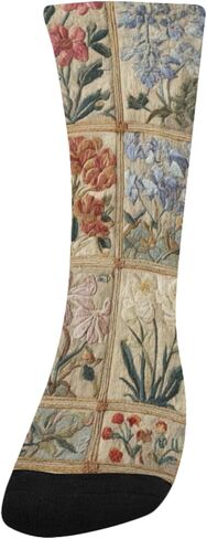 جوارب للمشي بتصميم زهور الباستيل - جوارب شتوية حرارية سميكة دافئة للأطفال الصغار للأولاد والبنات للمدرسة، والارتداء اليومي والأنشطة الخارجية in Kuwait