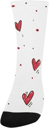 عينة من جوارب Red Love Red للمشي لمسافات طويلة - جوارب شتوية حرارية سميكة دافئة للأطفال الصغار للأولاد والبنات للمدرسة، والارتداء اليومي والأنشطة الخارجية in Saudi Arabia
