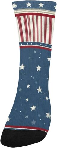 جوارب للمشي لمسافات طويلة باللون الأحمر والأبيض على شكل نجمة - جوارب شتوية حرارية سميكة دافئة للأولاد والبنات الصغار للمدرسة، والارتداء اليومي والأنشطة الخارجية in Kuwait