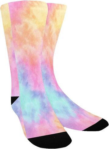 Soft Hue Art Purple Hiking Socks - Toddler Boys & Girls Warm Thick Thermal Winter Crew Socks for School, Daily Wear & Outdoor Activities in Saudi Arabia