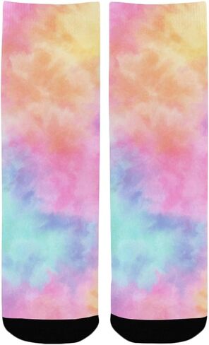 Soft Hue Art Purple Hiking Socks - Toddler Boys & Girls Warm Thick Thermal Winter Crew Socks for School, Daily Wear & Outdoor Activities in Saudi Arabia