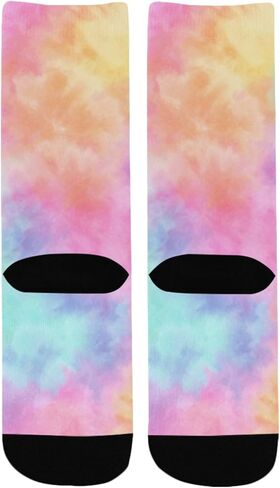 Soft Hue Art Purple Hiking Socks - Toddler Boys & Girls Warm Thick Thermal Winter Crew Socks for School, Daily Wear & Outdoor Activities in Saudi Arabia