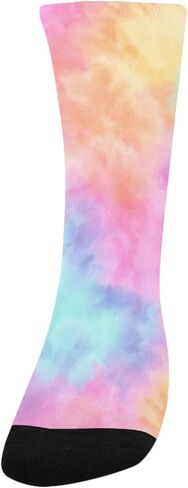 Soft Hue Art Purple Hiking Socks - Toddler Boys & Girls Warm Thick Thermal Winter Crew Socks for School, Daily Wear & Outdoor Activities in Saudi Arabia