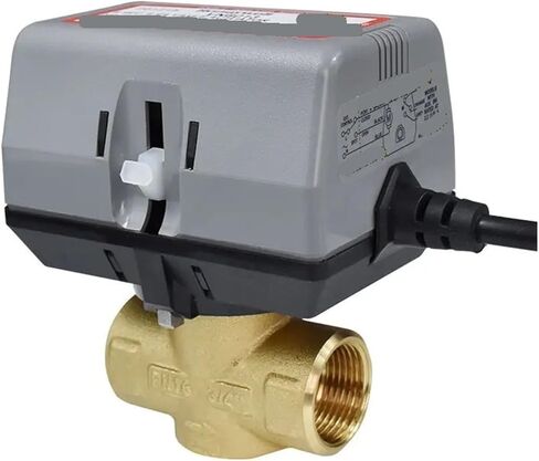 1/2'' 3/4'' 1'' Brass Motorized Electric Globe Valves Ac220v Two Way Stop Shut-Off Valve in Saudi Arabia