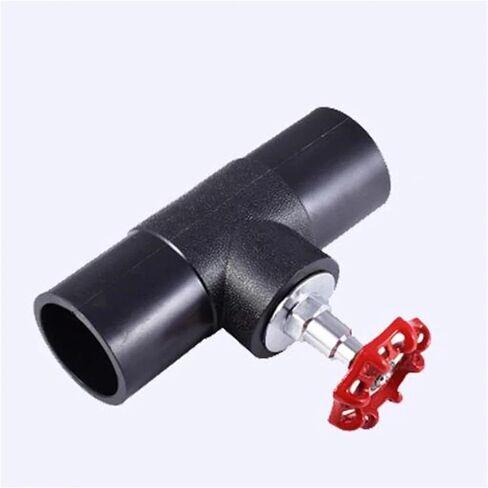 PE رفع نوع غلوب صمام بعقب إغلاق داخلي 75 90 110 160PE تجهيزات أنابيب المياه in Kuwait