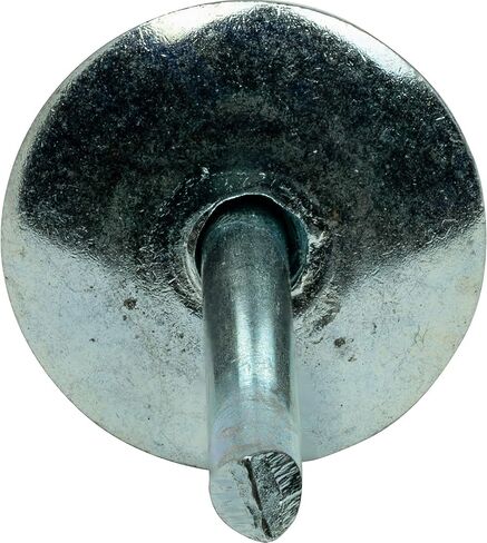 مسامير تثبيت ذات شفة كبيرة من Fastenere - 3/16 بوصة × 5/8 بوصة (50 قطعة) شديدة التحمل، نهاية مفتوحة، زنك فولاذي، مقاومة للتآكل، قوة شد عالية وقص، 6-10 فجوة .501 بوصة - .625 بوصة in Saudi Arabia