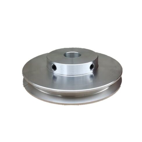 Diameter 16mm PU Round Belt Wheel Aluminum Alloy Single Groove Pulley Spindle Motor Pulley Bore 4mm 5mm 6mm(5mm) in Saudi Arabia