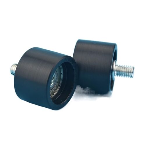 Screw Plane Roller Bearing Pulley Spinning Machine Nylon Bag Plastic Box Drawer Wheels M6*25 * 18mm in Saudi Arabia