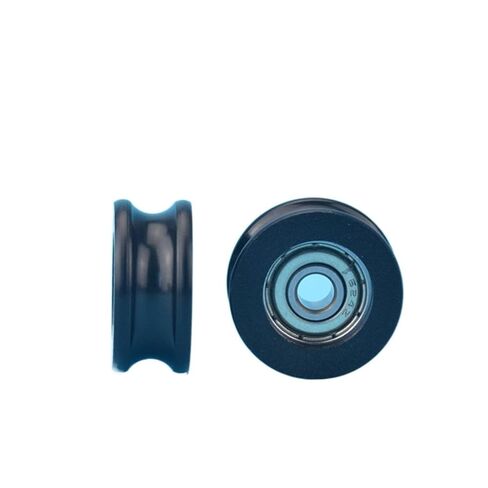 U Groove Groove Bearing Small Rolling Wheel 624ZZ 624 Package Plastic Bearing Pulley 4 * 19 * 8.5mm in Saudi Arabia