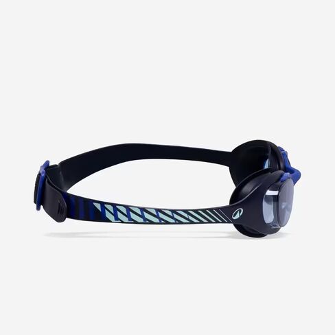 نظارات السباحة NABAIJI مقاس L، أزرق أخضر مع عدسات زرقاء اللون، مضادة للضباب، حماية من الأشعة فوق البنفسجية، جسر أنف قابل للتعديل in Kuwait