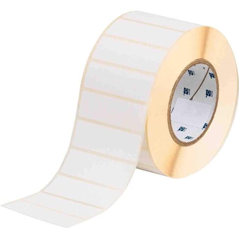 Brady THT-18-424-3 3" Width x 1" Height, B-424 General Purpose Paper, Matte Finish White Thermal Transfer Printable Label (3000 per Roll) in Saudi Arabia