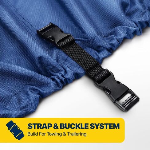 Seal Skin Covers Center Console Boat Cover, Waterproof, All-Weather Protection, Marine-Grade Cover for 21'-22' L & Up to 106" W with Strap & Buckle, Mooring & Trailering Boat Cover in Kuwait