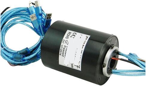 حلقة مجوفة موصلة للانزلاق عالية الدقة USB3.0 ناقل حركة عالي السرعة ZHT025-04USB&06 * 2A in Saudi Arabia