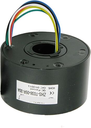 Through Hole Conductive Slip Ring 360° Rotation Transmission ZHT038-5 * 30A in Saudi Arabia