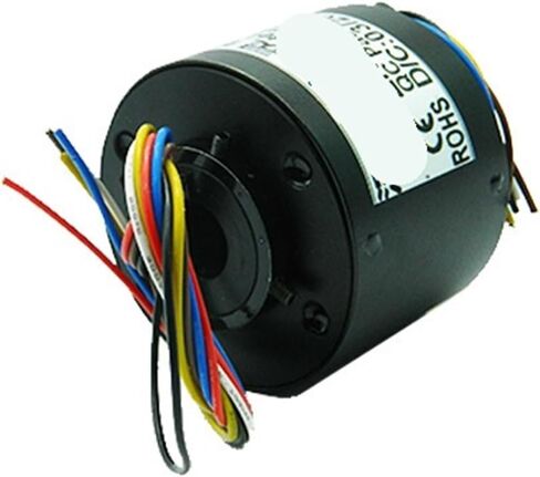 360 Degree 6-Way Signal Conductive Slip Ring Full Metal Shell ZHT012-6R5A in Saudi Arabia
