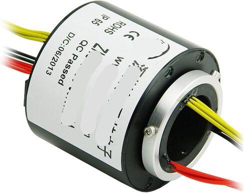 Hollow Conductive Slip Ring with Hole Diameter 50mm, 20 Current and Signal Mixing ZHT050-6R8A+12R2A in Saudi Arabia