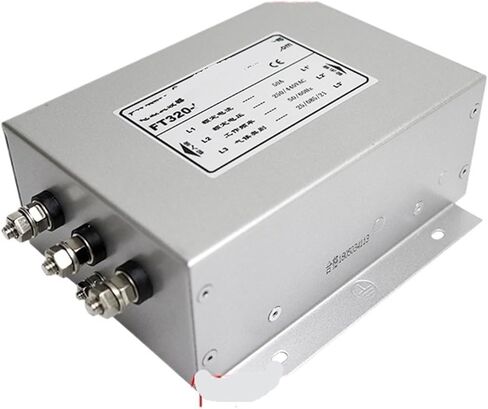 مرشح الطاقة ثلاثي الطور ثلاثي الأسلاك 380 فولت تيار متردد مضاد للتداخل مدخل إخراج مؤازر 440 فولت (FT320-100) in Kuwait