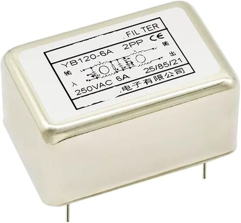 YB120-1A/3A/6A/10A Double Section Enhanced PCB Circuit Board pin-Type Power Filter 220V Anti-Interference(YB120-10A) in Saudi Arabia
