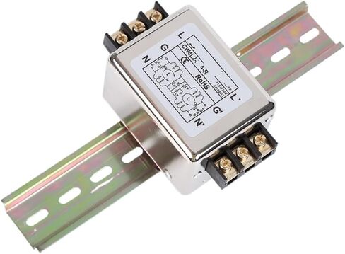 مرشح الطاقة المضاد للتدخل 220 فولت على مرحلة واحدة من نوع السكك الحديدية AC CW4L2-20A-R (CW4L2-10A-R) in Kuwait