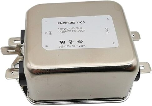 فلتر الطاقة FN2060B-1-06 فلتر كهرومغناطيسي مضاد للتداخل in Kuwait