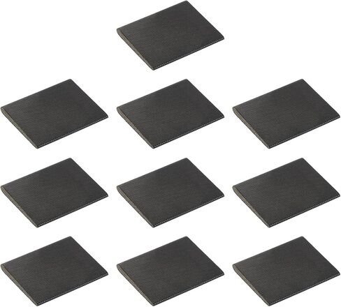 uxcell 10 Pcs Door Corner Seal, Self-Adhesive Draft Stopper Corner Pads for Exterior Door Frame Seal Draft, Soundproof, Black in Saudi Arabia