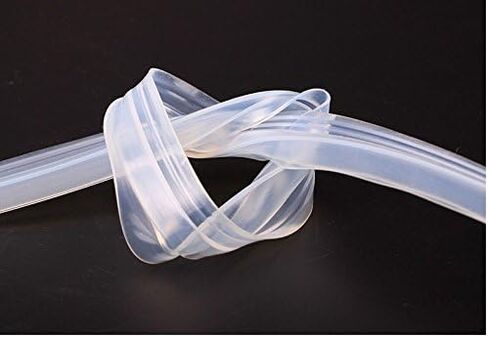 10 Ft ( Feet ) Glass Shower Door Seal Strip, Frameless Weatherproof Shower Door Seal Strip Silicone Rubber Sweep for 1/4 inch Glass , Clear (1/4 inch(6mm), F-Type) in Saudi Arabia