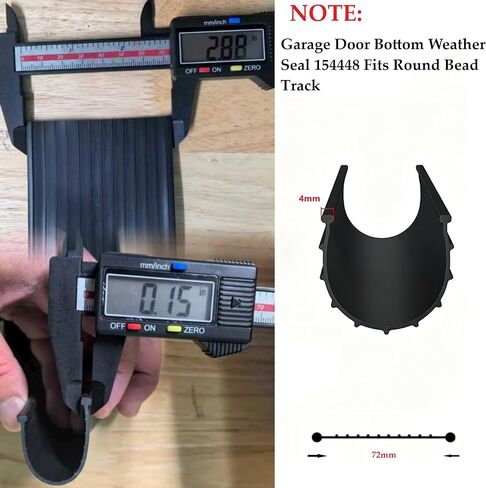 باب المرآب الطقس تجريد أسفل ختم مطاطي استبدال لواين دالتون باب المرآب أسفل الختم 154448 صالح 8000 و 9000 سلسلة رغوة الأساسية 16 قدم واسعة الأبواب (16 قدم) in Kuwait