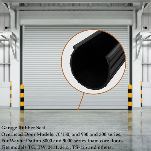 باب المرآب الطقس تجريد أسفل ختم مطاطي استبدال لواين دالتون باب المرآب أسفل الختم 154448 صالح 8000 و 9000 سلسلة رغوة الأساسية 16 قدم واسعة الأبواب (16 قدم) in Kuwait
