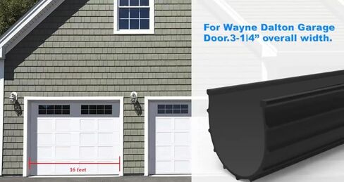 باب المرآب الطقس تجريد أسفل ختم مطاطي استبدال لواين دالتون باب المرآب أسفل الختم 154448 صالح 8000 و 9000 سلسلة رغوة الأساسية 16 قدم واسعة الأبواب (16 قدم) in Kuwait