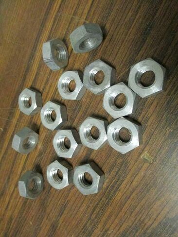 New Pack of 3/8"-16 Aluminum Heavy Hex Machine Screw Nuts (50 Pcs.) U.S.A. #60 Multi-Purpose Comprehensive Hardware Fastener Assortment Kit WnyNEH06828 in Saudi Arabia