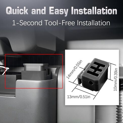 6PCS P2S Nozzle Silicone Brushes for Bambu Lab P2S 3D Printer Accessories, Quick-Release 3-Second Installation Cleaning Wipes for Bambus P2S Hotend Nozzle Cleaning Tool in Kuwait