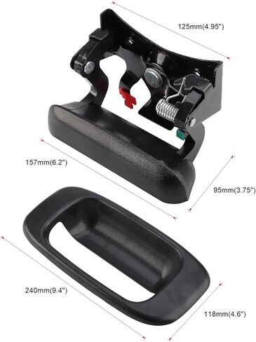 Industrial Grade Rear Handle Set 15997911 Kits Precise Set Vehcile Spare Part Door in Saudi Arabia