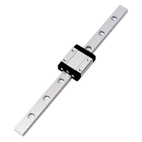 MGN7 MGN9 MGN12 MGN15 440C دليل خطي من الفولاذ المقاوم للصدأ 1 قطعة دليل خطي و1 قطعة كتلة L100-800 مم (MGN7H، 100 مم) in Kuwait