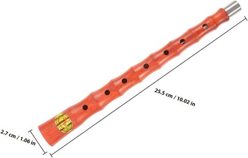 Ciieeo Suona Replacement Rod D Tone Hardwood Suona Horn Pole with Protective Case Folk Instrument Accessory for Traditional Chinese in Saudi Arabia