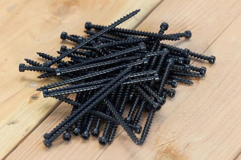 Simpson Strong-Tie SDWC15450-KT Strong-Drive SDWC Truss Screw, 4-1/2" Interior Wood Screws, Electrocoating, Black, (Truss Kit Includes 50 Screws, 1 Bit, 1 Guide) in Saudi Arabia
