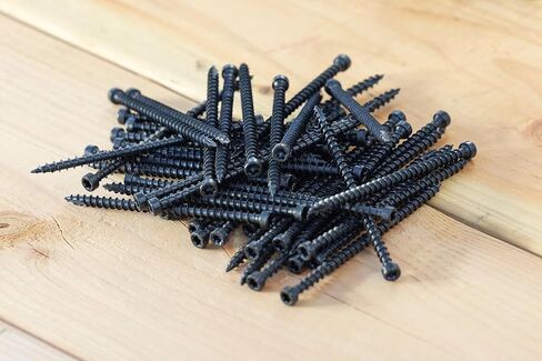 Simpson Strong-Tie SDWC15450-KT Strong-Drive SDWC Truss Screw, 4-1/2" Interior Wood Screws, Electrocoating, Black, (Truss Kit Includes 50 Screws, 1 Bit, 1 Guide) in Saudi Arabia