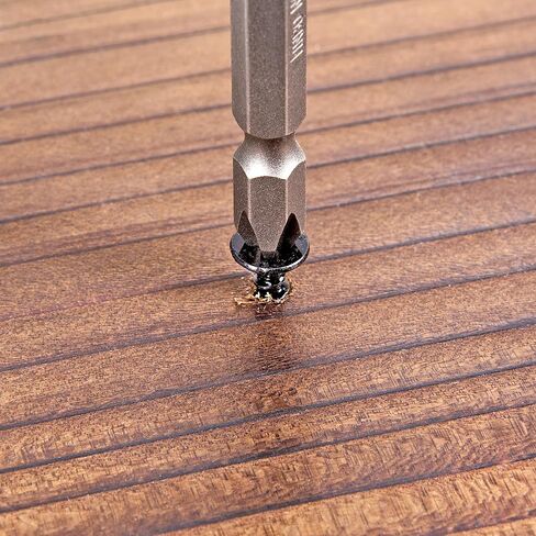 250 Pcs #8x2 Black Wood Screws Cross Drive Self-Tapping for Home Embellishment DIY Furniture & Chair Table Assembly in Kuwait